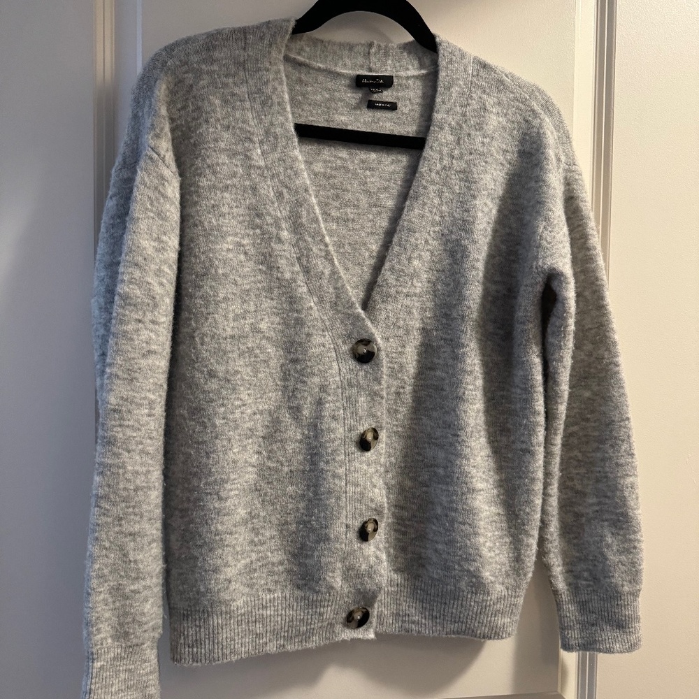 Oversized Massimo Dutti Cardigan